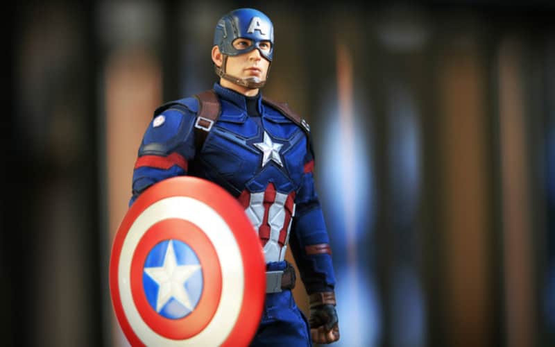 Captain America super power