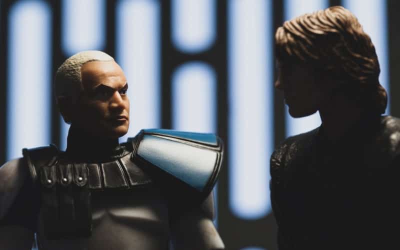 Captain Rex and Jedi Anakin Skywalker