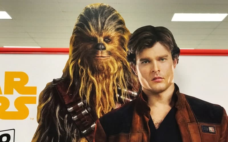 Han Solo and Chewbacca in Solo A Star Wars Story