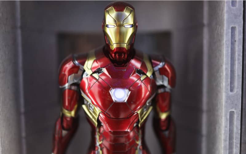 Iron Man suit up