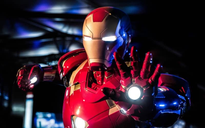 Iron man's suit in Avengers Endgame