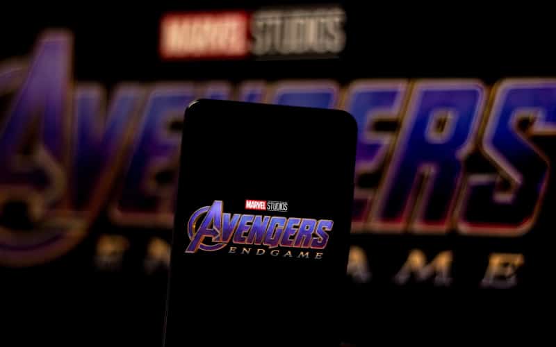 Avengers Endgame by Marvel Studios on smartphone