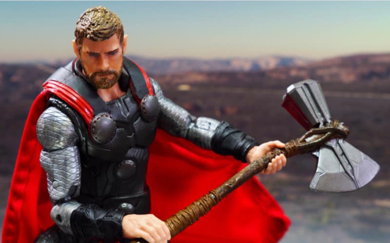 Thor at top