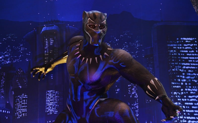 Black Panther (T’Challa) in his suit