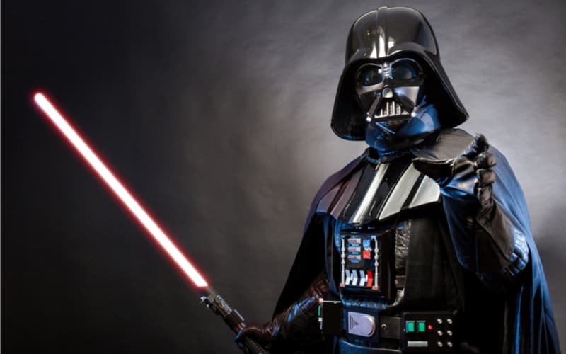 Darth Vader in Starwars