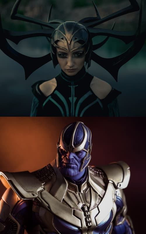 Hela vs. Thanos (With and Without Gauntlet)