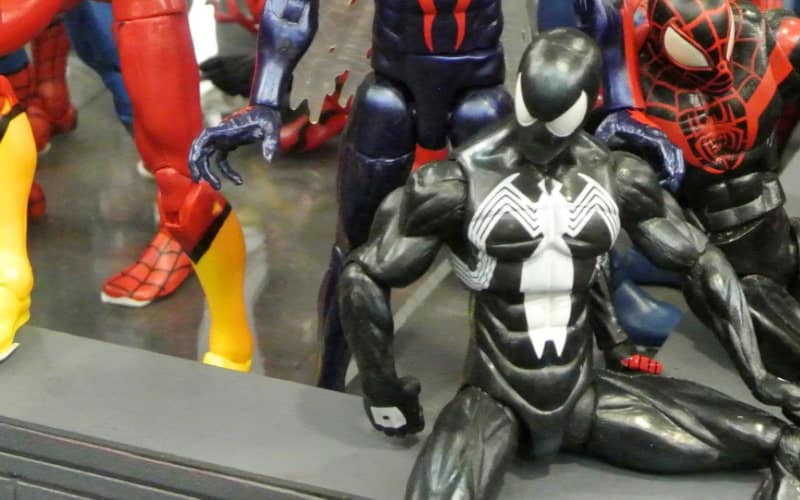 Marvel Spider man in the symbiote suit