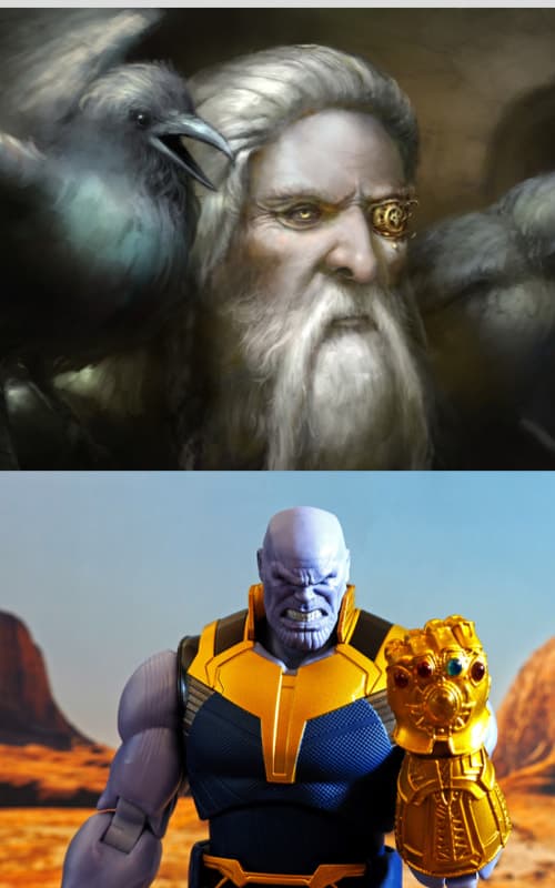 Odin vs.Thanos