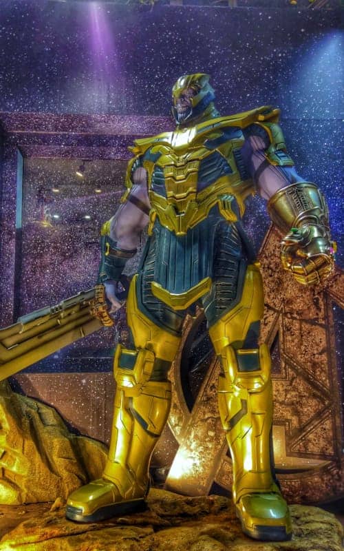 Supervillain Thanos in the MCU