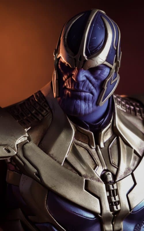 Thanos in his armor