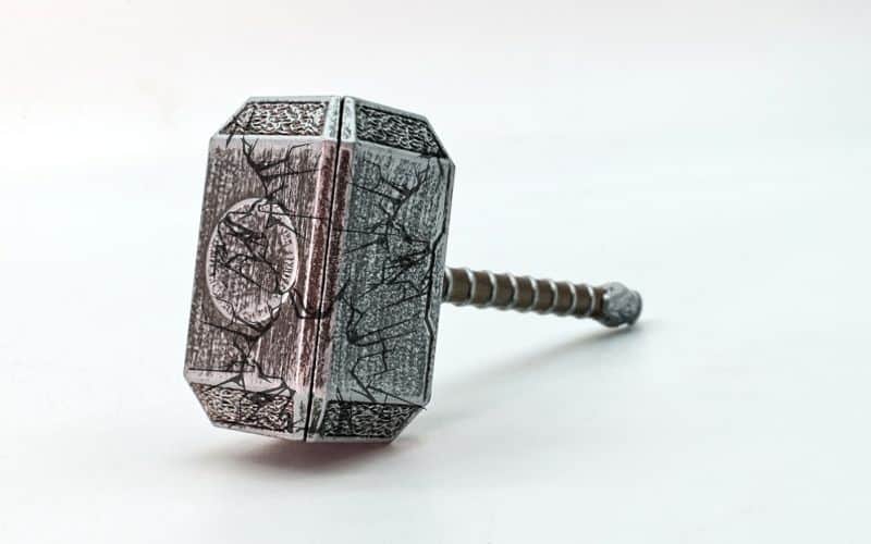 broken Mjolnir