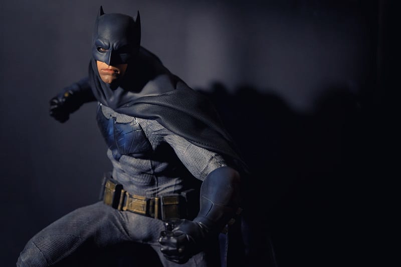 Batman posing