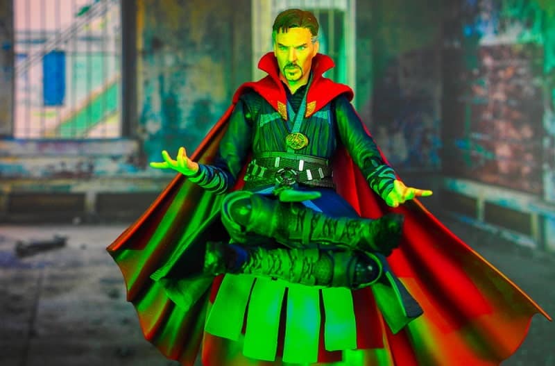 Doctor Strange meditates