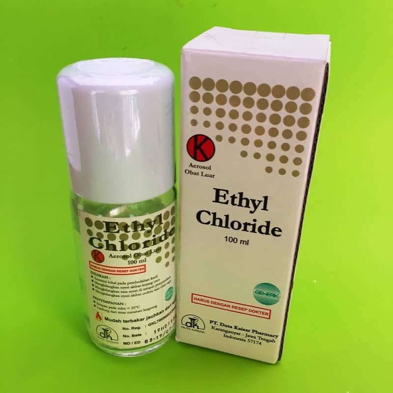 Ethyl Chloride 100ml bottle