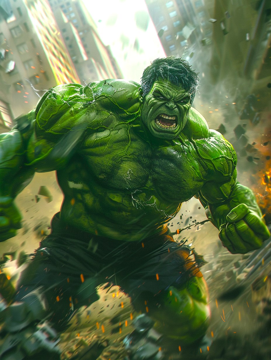 Hulk is smashing everything 2