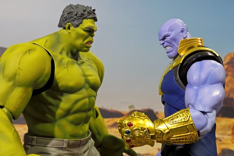 Hulk vs Thanos