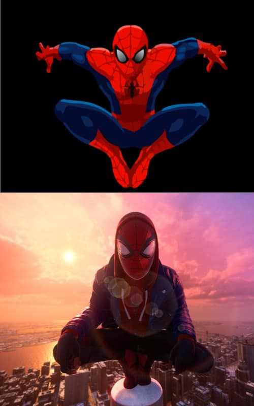 Miles Morales vs. Peter Parker