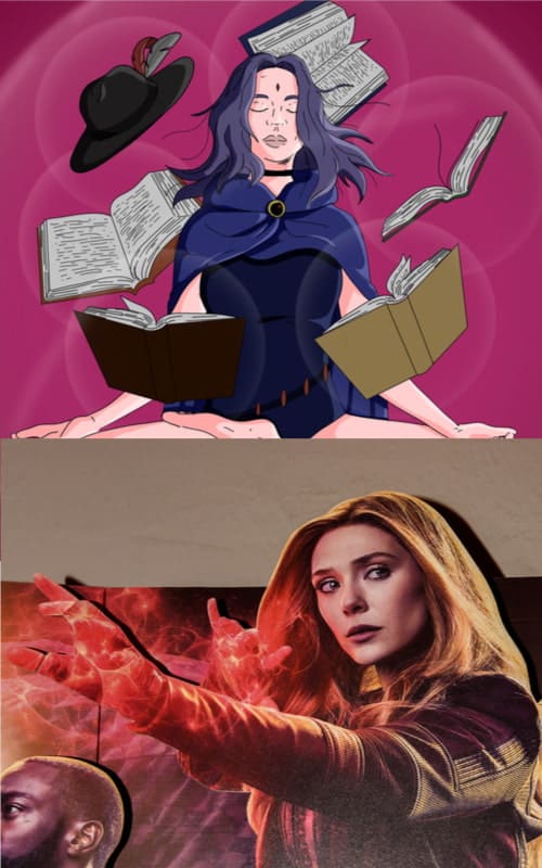 Unkindness Raven vs. Scarlet Witch