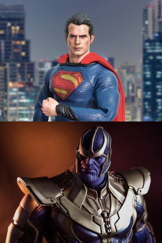 Superman versus Thanos