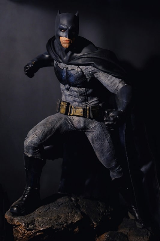 Batman posing in his suit