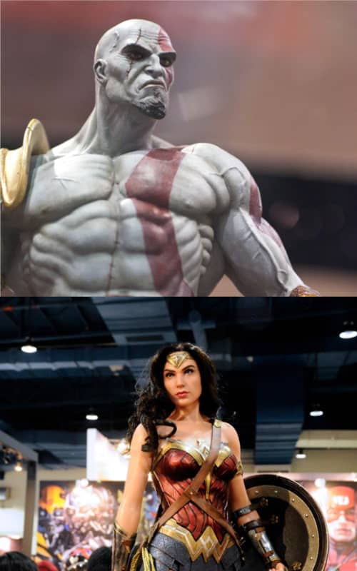 Kratos vs. Wonder Woman