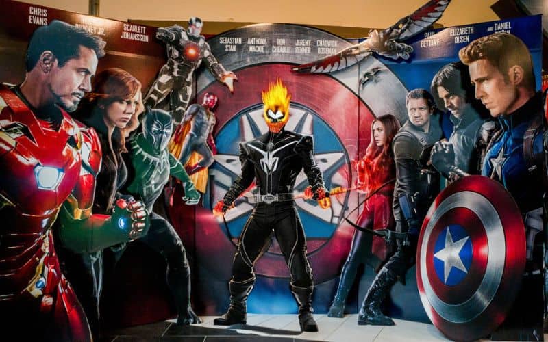Marvel characters vs Ghost Rider