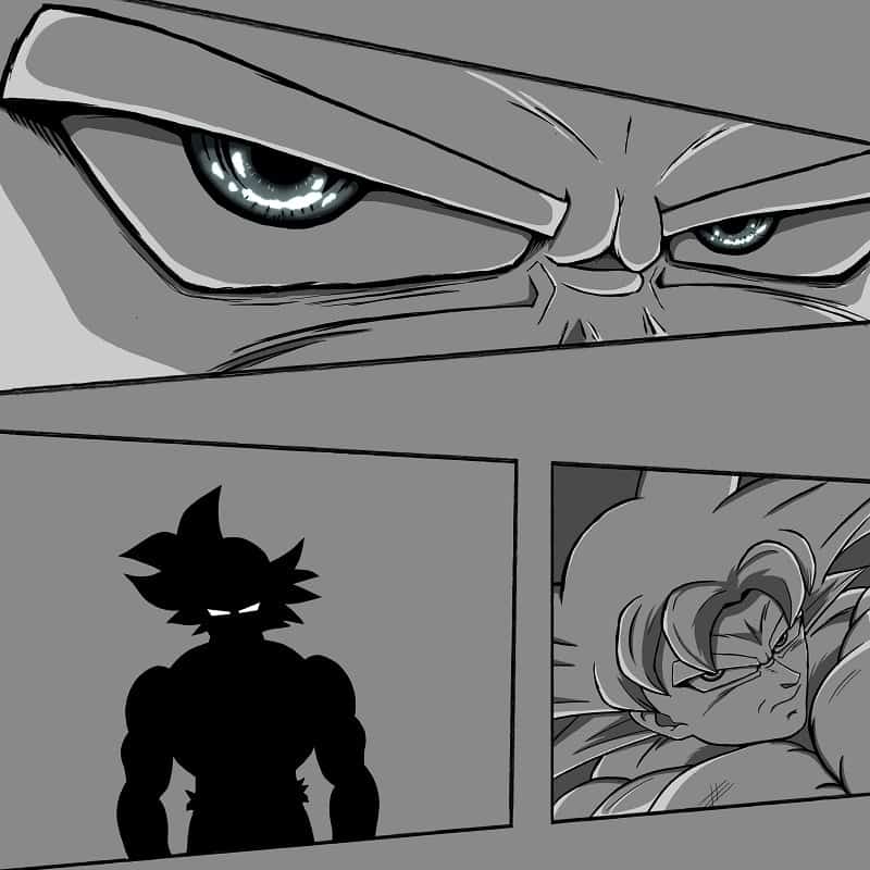 Vegeta - Goku art drawing
