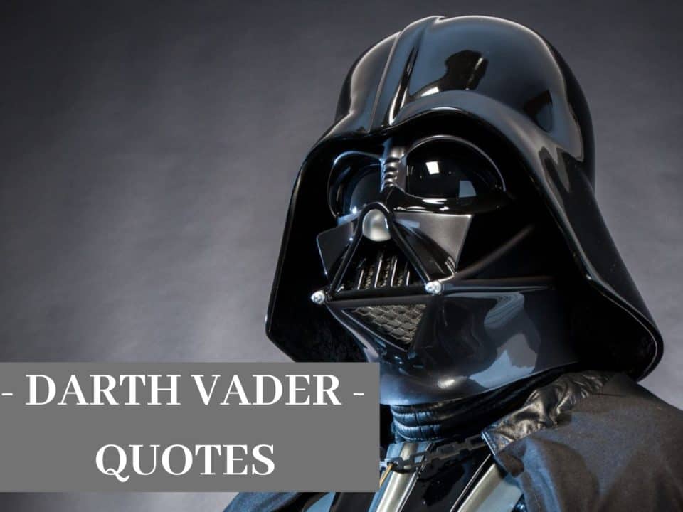 25 Greatest Darth Vader Quotes FandomFevers