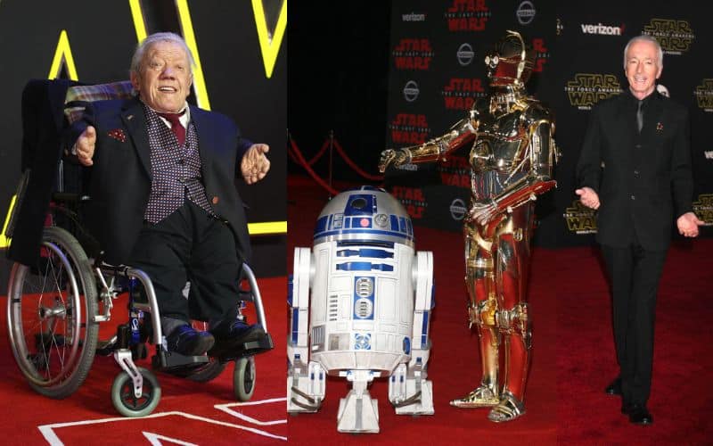 Kenny Baker, R2-D2, 3PO, Anthony Daniels