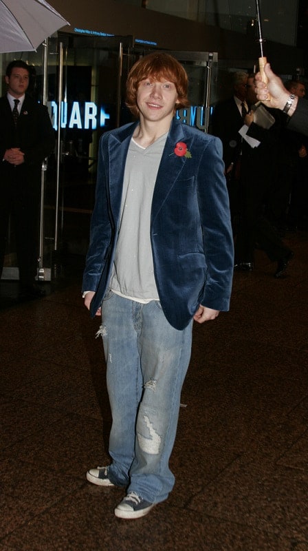 Rupert Grint, who plays Ron Weasley, at the Premiere of Harry Potter and The Prisoner of Azkaban