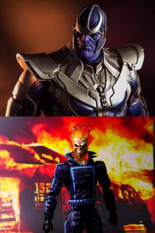 Thanos vs Ghost Rider