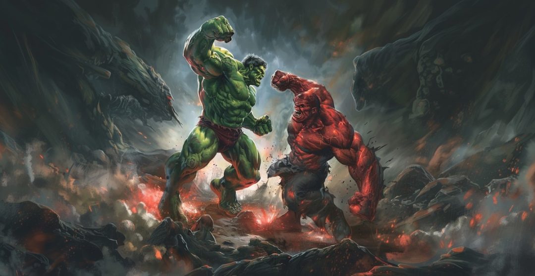 Boundless Rage The Unexpected Vulnerability That Dooms Red Hulk Against Green Hulk ...