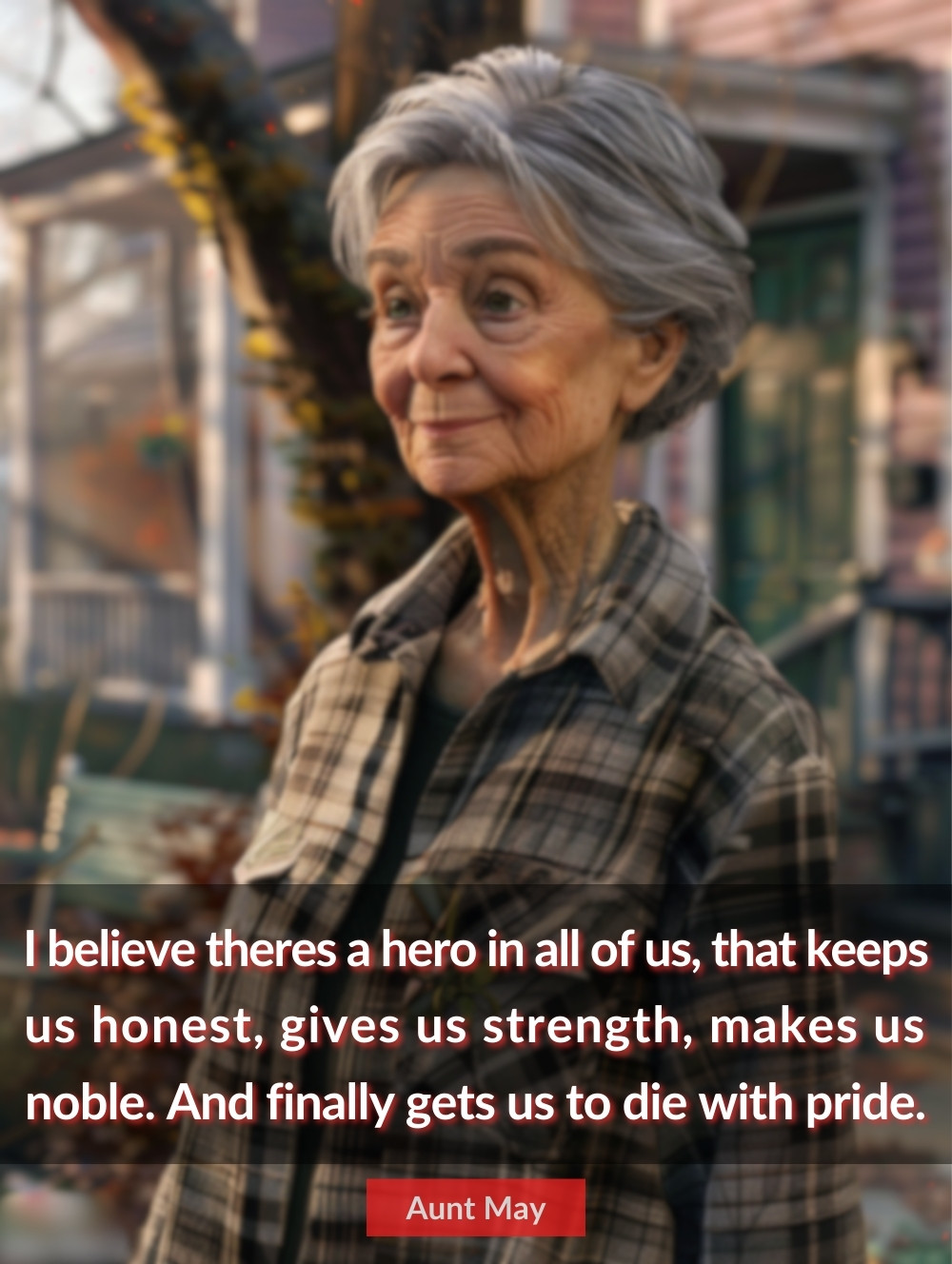 aunt may quote