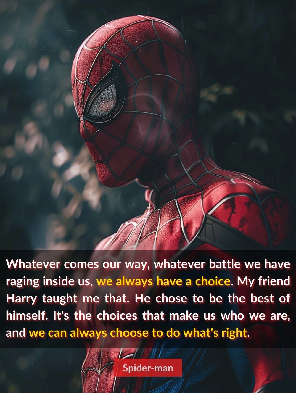 spider-man quote 8