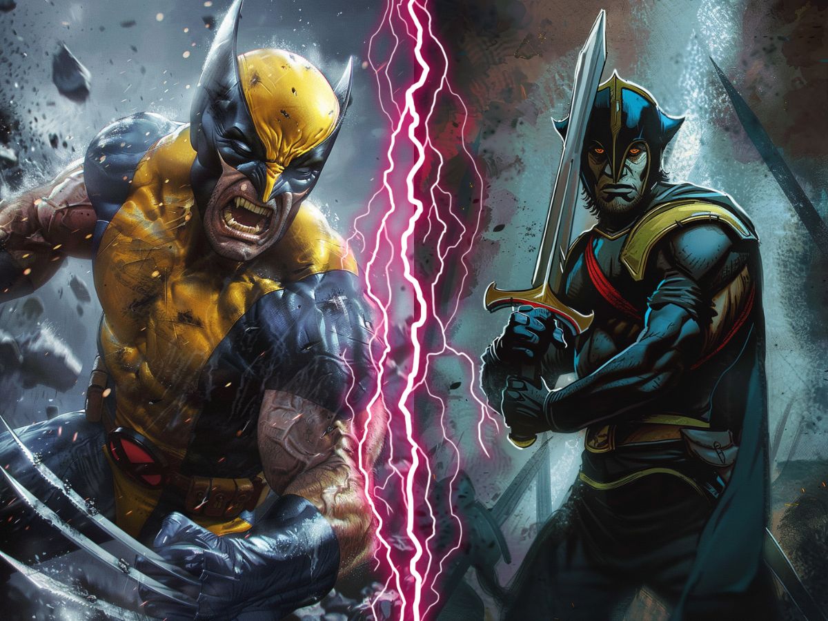 wolverine vs black knight