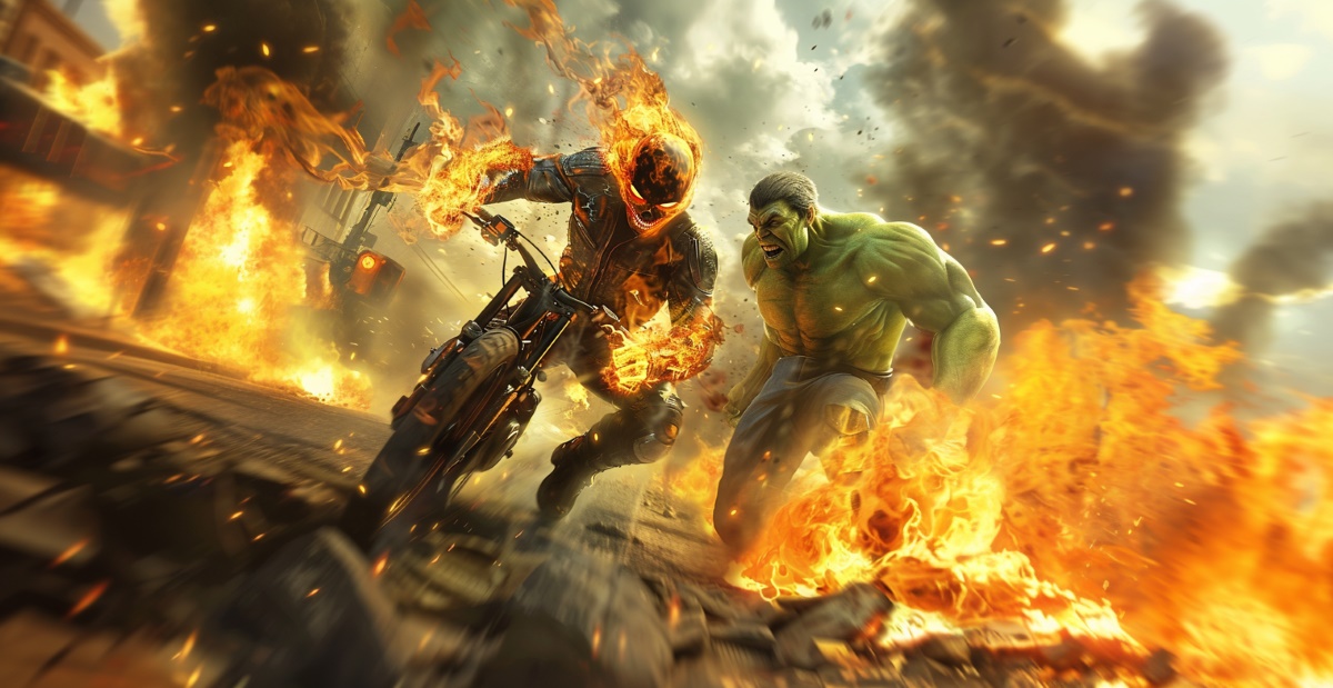 Ghost Rider Can Kill Hulk Under One Condition