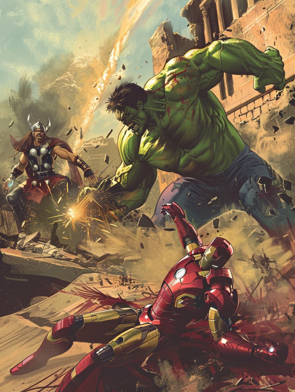 Hulk killed Iron Man