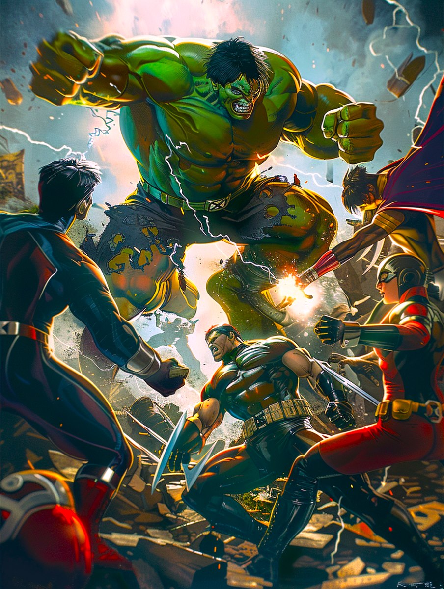 Hulk vs X-Men 1