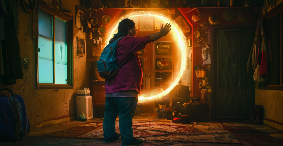 Ned opens portal 1