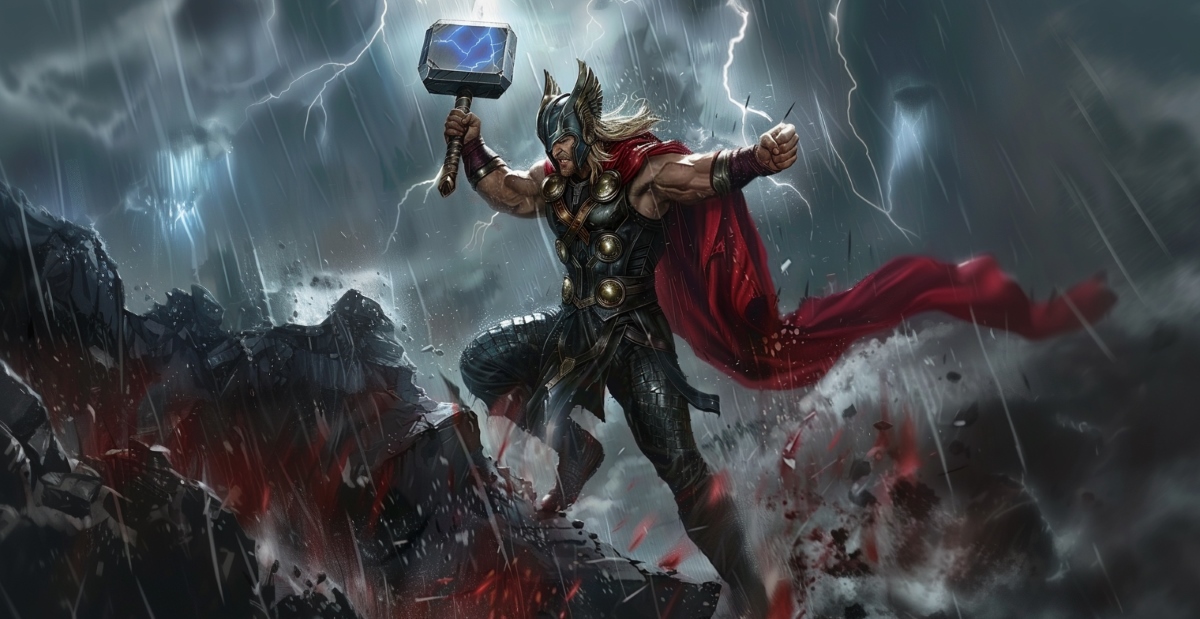 Thor Breaks Mjölnir Into a Million Pieces