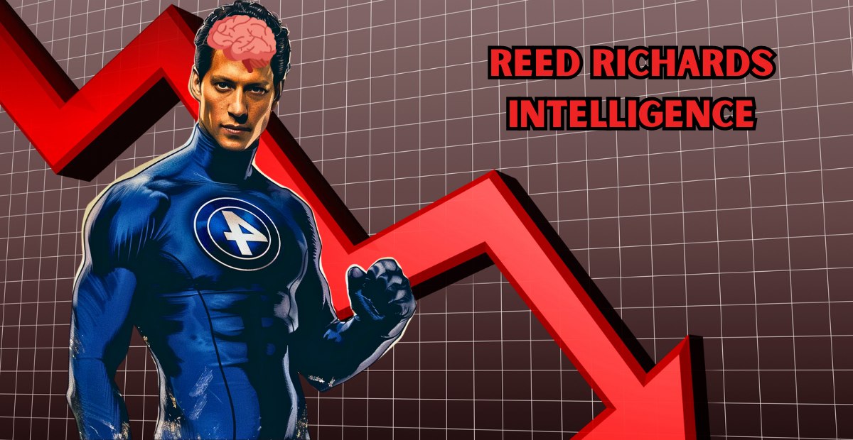 Tony Stark Lower Reed Richards Intelligence