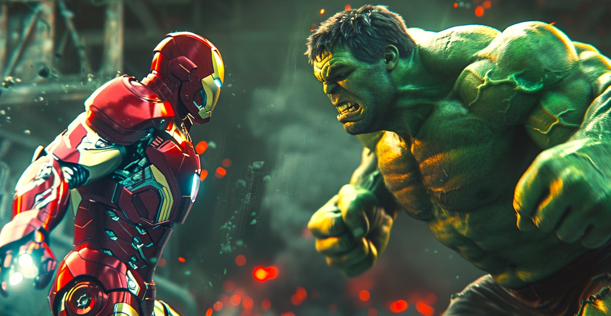 Hulk vs Iron Man 1
