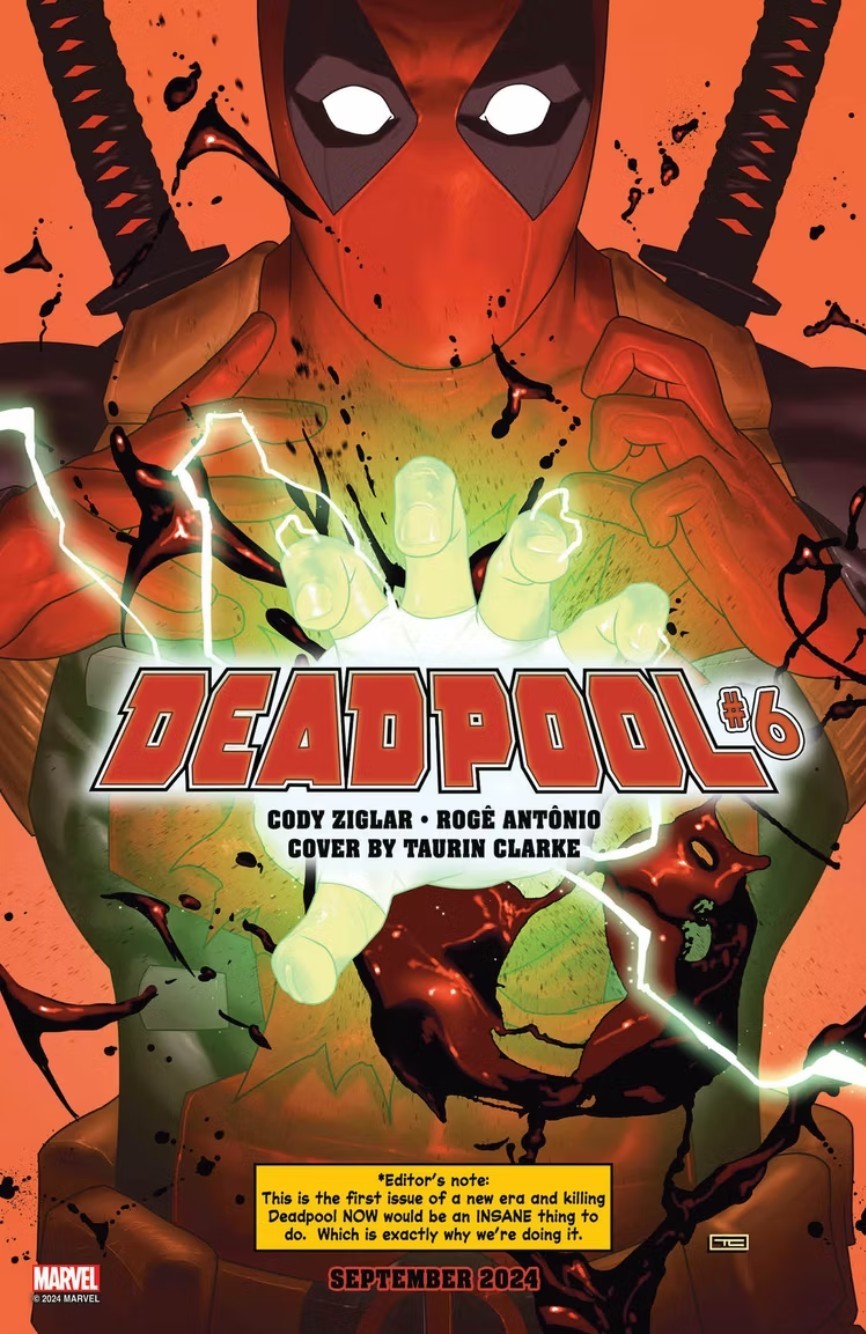 Deadpool 6 cover