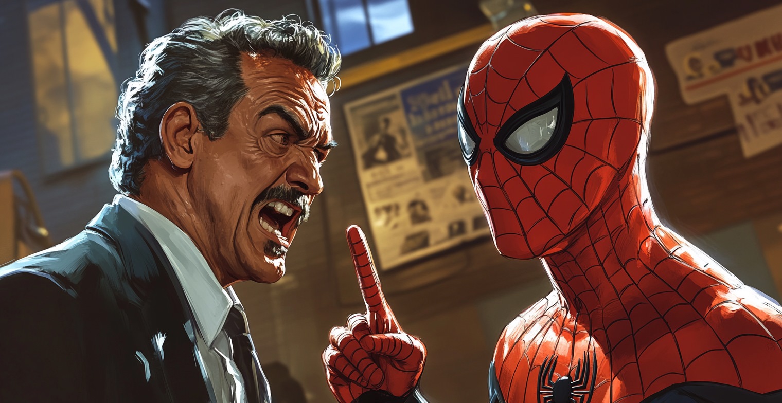 JJJ and Spider-Man Featured Image