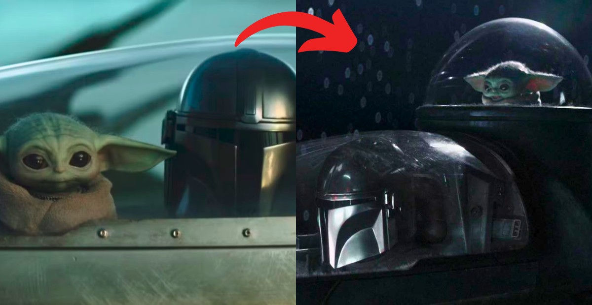 How Does Grogu Manage to Move From the Dome to the Cockpit?